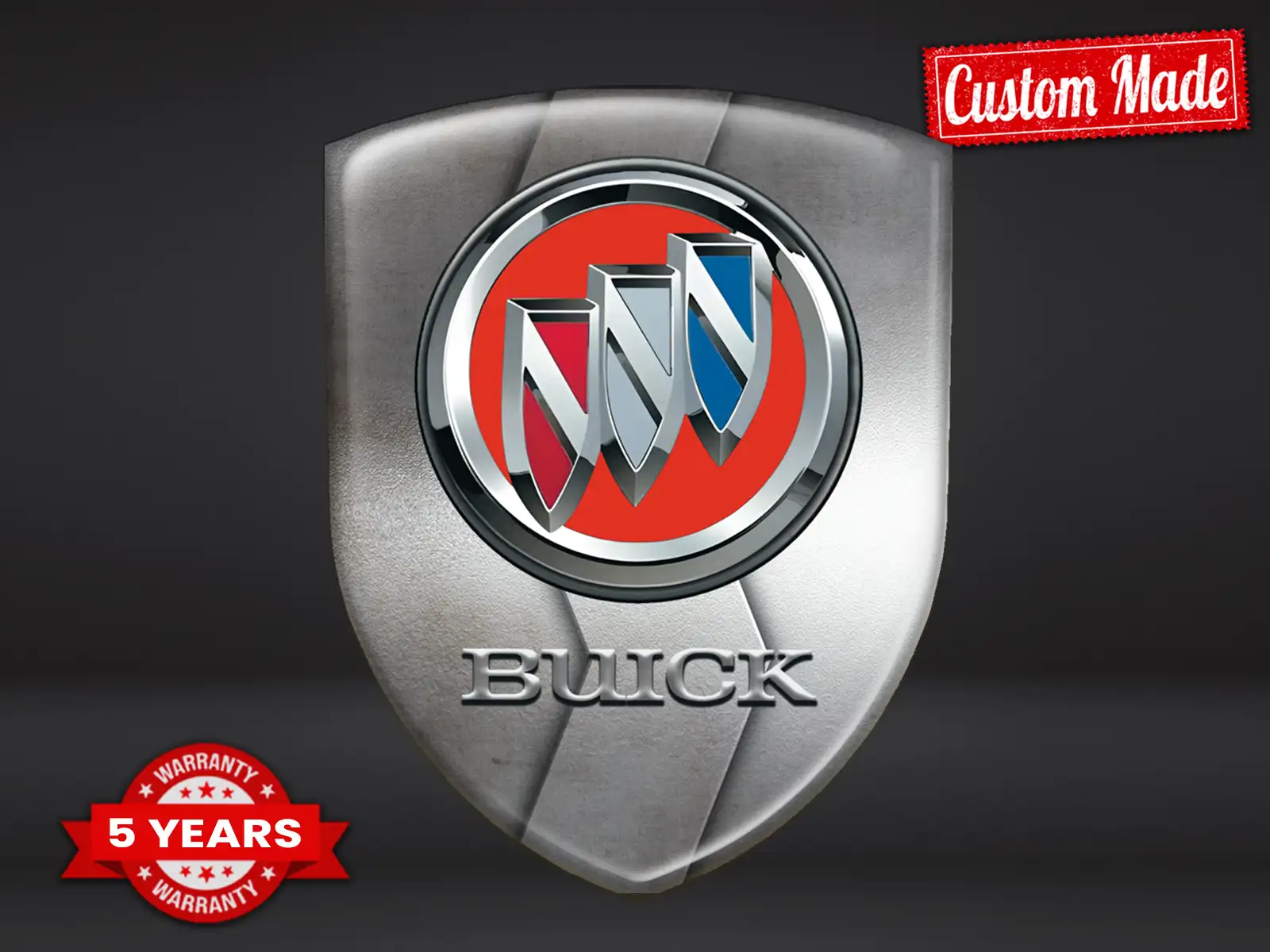 Buick Firmenlogosticker Sportlich Stern Professionell